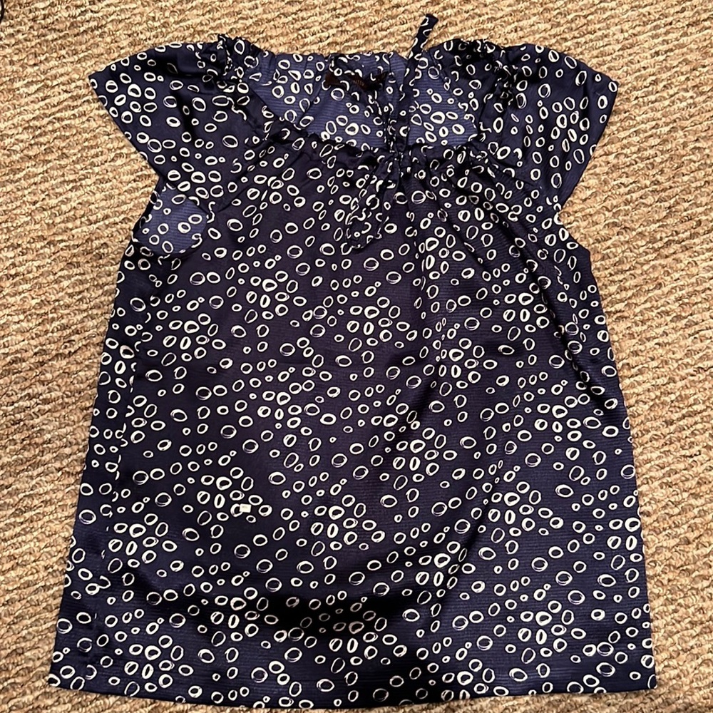 The limited tie neck blouse